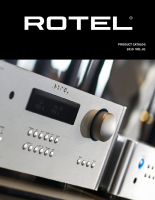 Rotel 2019 catalog 